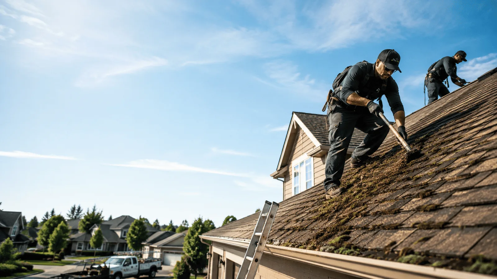 Roof Moss Removal in Chili, WI near me
